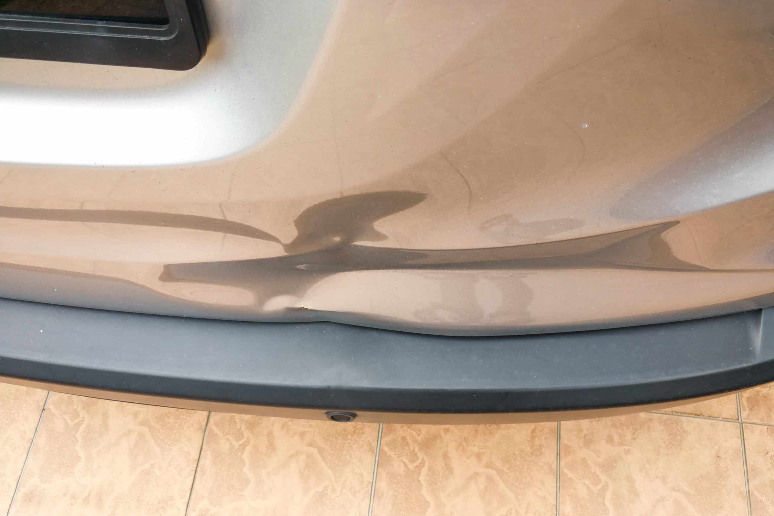 car dent