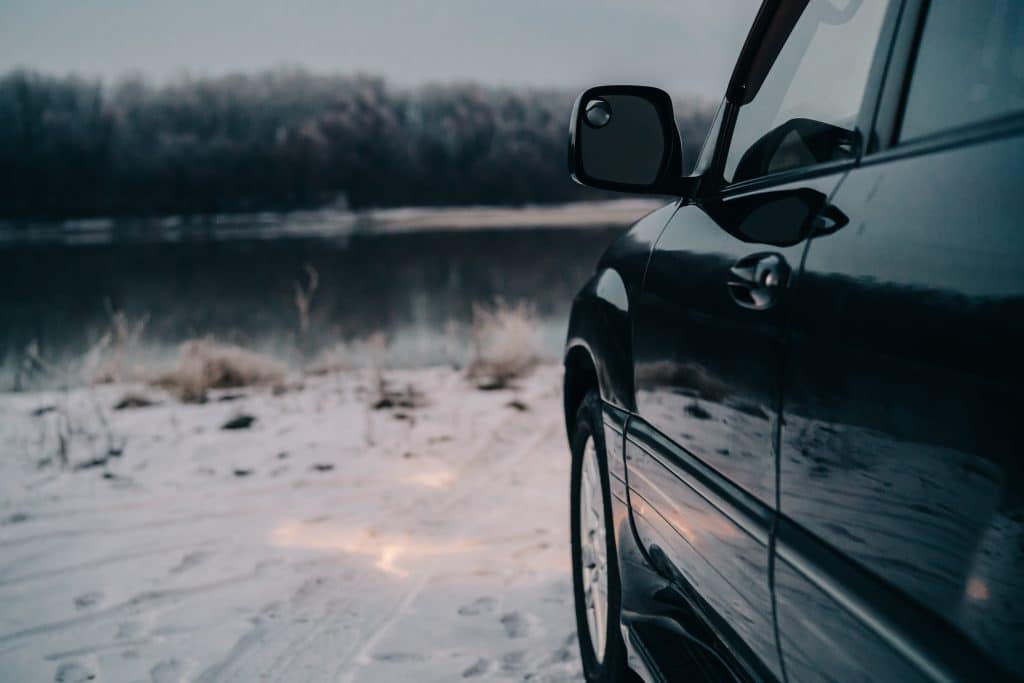 black ice accident